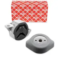 2x febi Getriebelager f&uuml;r AUDI A6 4B C5 1.8 125 PS mit 4-Gang Automatikgetriebe