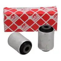 2x febi Querlenkerlager für AUDI Q7 4L VW Touareg 7L 7P PORSCHE Cayenne vorne unten außen