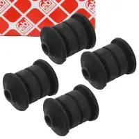 4x febi Querlenkerlager Lagerbuchse f&uuml;r VW Transporter T4 hinten au&szlig;en unten 701501131