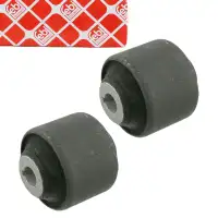 2x febi Querlenkerlager f&uuml;r VW Transporter Multivan T5 Vorderachse hinten unten 7H0407182