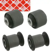 4x febi Querlenkerlager f&uuml;r VW Multivan Transporter T5 T6 Vorderachse vorne + hinten unten