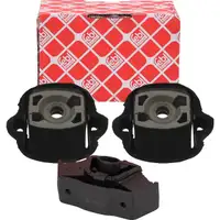 2x febi Motorlager + Getriebelager f&uuml;r MERCEDES W123 200 M115 mit Automatik ab Fgst.