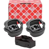 2x febi Motorlager + Getriebelager f&uuml;r MERCEDES-BENZ W123 S123 300D 80/88 PS OM617