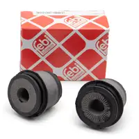 2x febi 10115 Achsk&ouml;rperlager Motortr&auml;gerlager f&uuml;r AUDI 80 Cabrio Coupe B3 B4 hinten