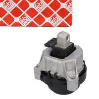 FEBI Motorlager Hydrolager f&uuml;r BMW 5er G30 G31 520d X3 G01 B47 xDrive20d links 22116860511