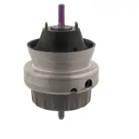 2x febi Motorlager Hydrolager f&uuml;r AUDI A6 4F C6 2.0 TFSI 170 PS mit Schaltgetriebe