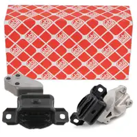 2x febi engine mounts for SMART ForTwo (451) 1.0 / Turbo / Brabus + electric