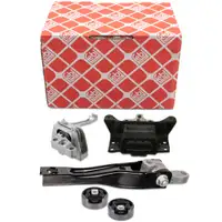 febi Motorlager Set f&uuml;r VW Golf 7 8 T-Roc AUDI A3 8V SKODA Octavia 3 2.0 TDI