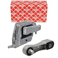 2x febi Motorlager f&uuml;r BMW F40 F44 F45 F46 X1 F48 X2 F39 MINI Countryman F60 B47