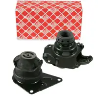 2x febi Motorlager f&uuml;r VW Polo 3 6N Lupo SEAT Arosa 1.0 1.3 1.4 1.6 mit Schaltgetriebe