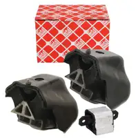 2x febi Motorlager + Getriebelager f&uuml;r MERCEDES Sprinter 2.2 CDI B906 B907 B910 OM651