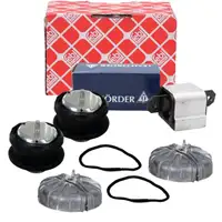 2x febi Motorlager + LEMF&Ouml;RDER Getriebelager f&uuml;r MERCEDES Viano Vito / Mixto W639 CDI