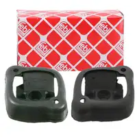 2x febi Motorlager Motorhalter f&uuml;r MERCEDES-BENZ S-Klasse W126 260SE 300SE 300SEL M103