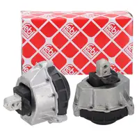 2x febi Motorlager Hydrolager f&uuml;r BMW 3er G20 G21 320/330i 4er G22 G23 G26 430i xDrive B48
