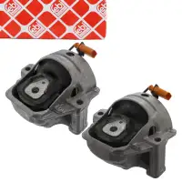 2x febi Motorlager Hydrolager f&uuml;r AUDI A4 B8 A5 Q5 8RB PORSCHE Macan 2.0 TFSI