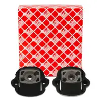 2x febi Motorlager Motorhalter f&uuml;r MERCEDES W123 S123 C123 230 M115 M123 links + rechts