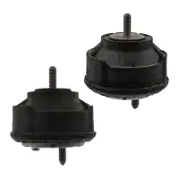 2x febi Motorlager Hydrolager f&uuml;r BMW 3er E46 316-320i 318d 320d Z4 E85 2.0i vorne