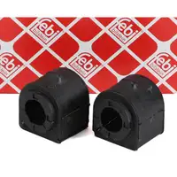 2x febi Stabilisatorlager f&uuml;r FORD Focus 3 Kuga 2 C-Max 2 Tourneo Transit Connect vorne