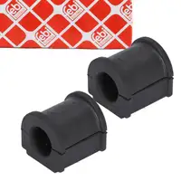 2x febi 15580 Stabilisatorlager Stabilager f&uuml;r IVECO Daily 2-6 hinten 093802629