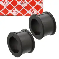 2x febi 15609 Stabilisatorlager Stabilager f&uuml;r IVECO Daily 3-6 Vorderachse