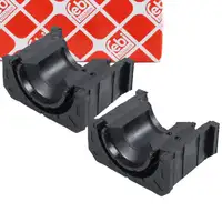 2x febi 173515 Stabilisatorlager Stabilager f&uuml;r PORSCHE Panamera 970 vorne 97034379403