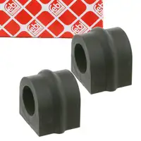 2x febi 26056 Stabilisatorlager f&uuml;r MERCEDES Sprinter 5t B905 Vario B670 hinten 6673261381