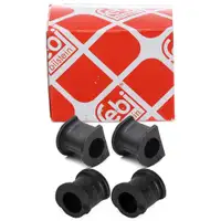 4x febi Stabilisatorlager Stabilager f&uuml;r VW California Multivan Transporter T5 T6 hinten