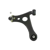 2x febi Querlenker + Traggelenk + Spurstange + Kopf f&uuml;r MERCEDES A-Klasse W168 vorne