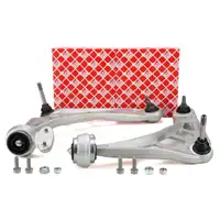 2x febi control arms + ball joints + hydraulic bushings for BMW 3 Series E46, Z4, E85, E86 (front lower)