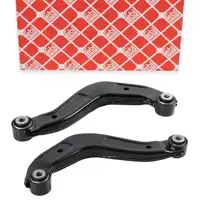 2x febi Querlenker Lenker Radaufh&auml;ngung f&uuml;r AUDI A4 8E B6 B7 SEAT Exeo 3R Hinterachse oben