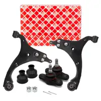 2x febi control arms + ball joints for HYUNDAI i30 FD and KIA Cee'd