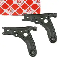 2x febi 15678 Querlenker + Lager f&uuml;r VW Polo 6N2 Lupo SEAT Arosa vorne unten 6X0407151A