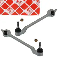 2x febi Querlenker + Traggelenk f&uuml;r BMW 5er E39 520-530i 520-530d vorne unten