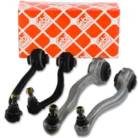 4x febi lower control arms for MERCEDES C-Class W203 S203 CL203 CLK C/A209 SLK front axle