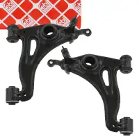 2x febi Querlenker Lenker f&uuml;r MERCEDES C-Klasse W202 S202 CLK C208 A208 SLK vorne unten