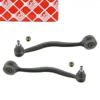 2x febi Querlenker Lenker f&uuml;r BMW 5er E28 E34 6er E24 7er E32 Vorderachse vorne unten