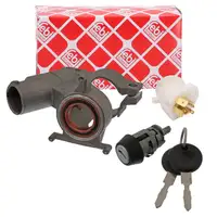 febi Lenkschloss + Z&uuml;ndschalter + Z&uuml;ndschloss f&uuml;r VW Golf 1 2 Passat B1 B2 AUDI 80 B2