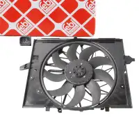 febi 107255 L&uuml;fter Motorl&uuml;fter Motork&uuml;hler f&uuml;r BMW 5er E60 E61 6er E63 7er E65 17427543282