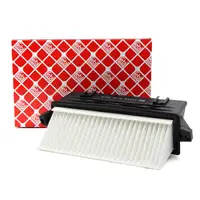 febi Luftfilter f&uuml;r MERCEDES W204 C/X218 W212 W463 W166 W164 W221 OM642 rechts 6420941804