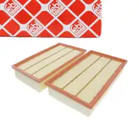 febi 170396 Luftfiltersatz Motorluftfilter f&uuml;r JAGUAR XF X250 XJ X351 3.0 4.2 5.0 2 St&uuml;ck