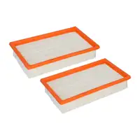 2x febi 187724 Luftfilter f&uuml;r LAND ROVER Range Rover Sport 3 L461 5 L460 links + rechts