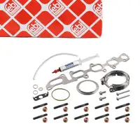 febi Montagesatz Lader Satz f&uuml;r VW Golf 7 AUDI SEAT Leon SKODA 3 1.6 TDI 04L253039B