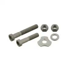 2x febi 17273 Mounting Kit (Screw Set) for Rear Control Arms for MERCEDES-BENZ 2103504506