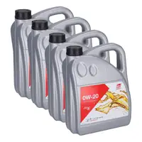 20L febi 177651 0W-20 Motor&ouml;l f&uuml;r ACEA C5 Porsche C20 Ford WSS-M2C956-A1 VW 508/509.00