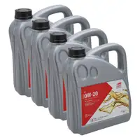 16L febi 197293 0W-20 Motor&ouml;l f&uuml;r PSA B71 2010 Fiat 9.55535-DM1 / GSX / DSX