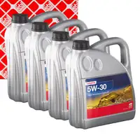 16L febi 32942 5W-30 Motor&ouml;l f&uuml;r MB 229.51/52 dexos2 VW 502/505.00 Fiat 9.55535-S3