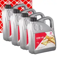 16L febi 32932 10W-40 Motor&ouml;l f&uuml;r MB 229.1/3 226.5 VW 502/505.00 Fiat 9.55535-G2/D2