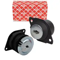 2x febi Motorlager Hydrolager f&uuml;r VW Golf 3 Vento 1.9 SDI 64 PS 1995-1998 links + rechts