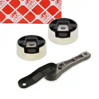 febi Motorlager Set f&uuml;r VW Passat 1.6 FSI mit 6-Gang Automatikgetriebe hinten unten + oben