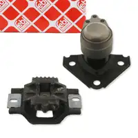 2x febi Motorlager Motorhalter f&uuml;r FORD Fiesta 5 Fusion 1.25/1.4/1.6 16V mit